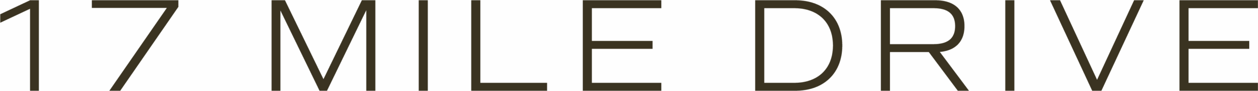 17 Mile Drive primary logo